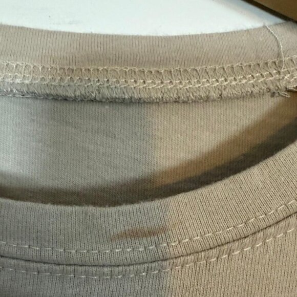 Beige Penguin Embroidery Graphic Tee - Size S - Picture 8 of 8